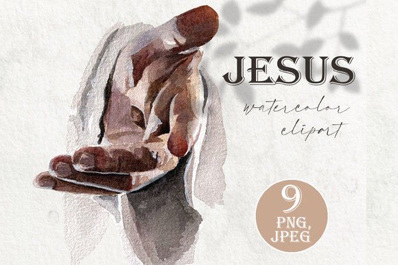 Jesus Christ Art, Catholic, Christian Illustrations
