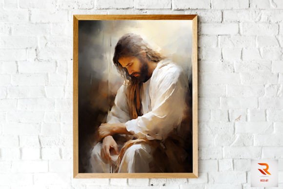 Jesus Christ's Sadness Wall Art and Backgrounds