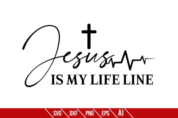 Jesus is My Life Line Crafts