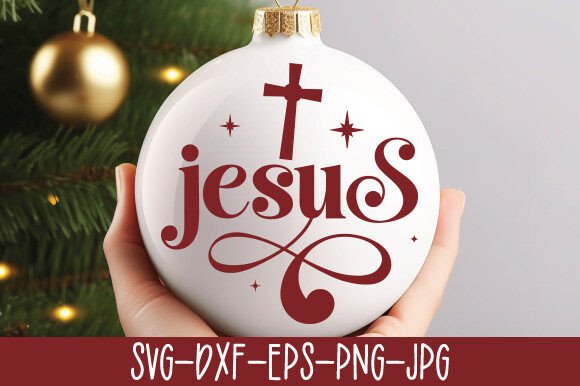Jesus Nativity SVG for Crafts Projects
