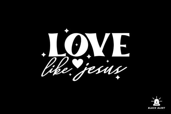 Love Like Jesus Boho Christian Christmas Crafts