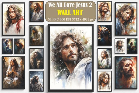 We All Love Jesus Wall Art & Backgrounds
